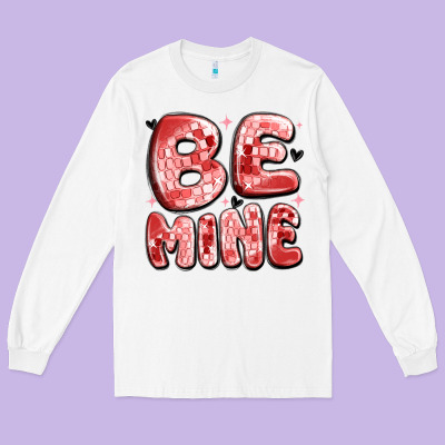 Be Mine Long Sleeve Tee Designed By Maliassmallbusiness