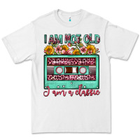 White i am not old i am a classic sunflower floral casse Premium Tee - FaDigitalArtStudio