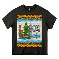 Asphalt lake babe air freshener Heavy Core Tee - HRA Design Shop