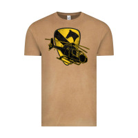 1st Cavalry Division Chopper Helicopter Air Cav Vintage Tee | Teevron