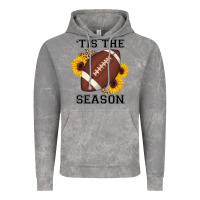Cloud Rock tis the season football sunflower Vintage Hoodie - AdoDesignShop
