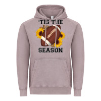 Vintage Zinc tis the season football sunflower Vintage Hoodie - AdoDesignShop