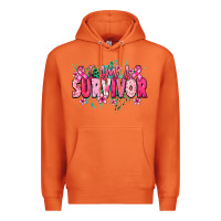 Carrot I am a survivor Cancere Awareness Premium Hoodie - HowdyJamesFarm