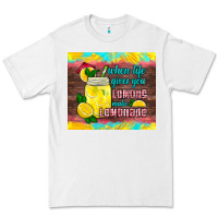 White when life gives you lemons make lemonade Premium Tee - HRA Design Shop
