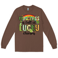 Chestnut my class is full of lucky charms Long Sleeve Tee - MaliasSmallBusiness