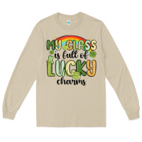 Mushroom my class is full of lucky charms Long Sleeve Tee - MaliasSmallBusiness
