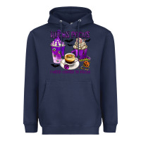 Navy Hocus Pocus I Need Coffee to Focus Heavyweight Hoodie - texasbilliewilder