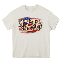 Cream 4th of July 1776 Heavy Core Tee - Neo Western