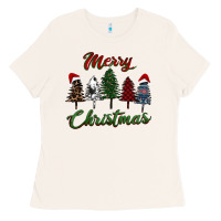 Bone merry christmas trees Ladies Tee - RanaPortraitStore