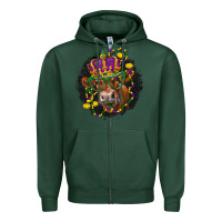 Sports Green Mardi Gras red Angus Zipper Hoodie - LillyAllenDesigns