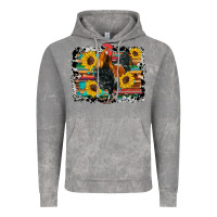 Cloud Rock western rooster coop animals sunflowers cowhide serape wooden Vintage Hoodie - Artiststas