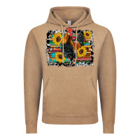 Vintage Coffee western rooster coop animals sunflowers cowhide serape wooden Vintage Hoodie - Artiststas