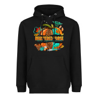 Black registered nurse pumpkin Heavyweight Hoodie - NancyCooperArtShop