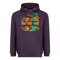 Plum registered nurse pumpkin Heavyweight Hoodie - NancyCooperArtShop