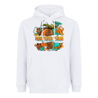White registered nurse pumpkin Heavyweight Hoodie - NancyCooperArtShop