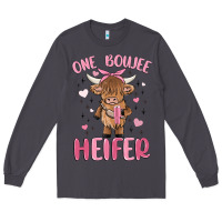 Smoke one boujee heifer Long Sleeve Tee - MaliasSmallBusiness