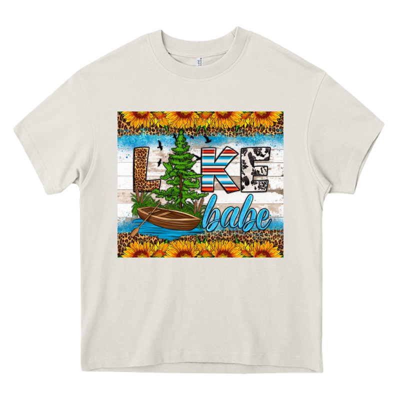 Lake Babe Tumbler Heavy Core Tee by HRA Design Shop | Teevron