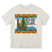 Cream lake babe tumbler Heavy Core Tee - HRA Design Shop