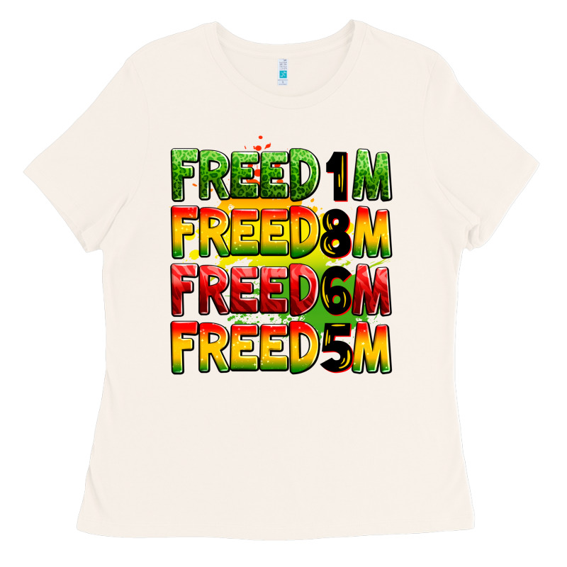 Freedom 1865 Ladies Tee by Zillion Design Studio | Teevron
