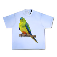 Grape Ice Neophema Parrot Urban Heavy Tee - LillyAllenDesigns