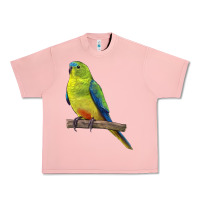 Salmon Neophema Parrot Urban Heavy Tee - LillyAllenDesigns