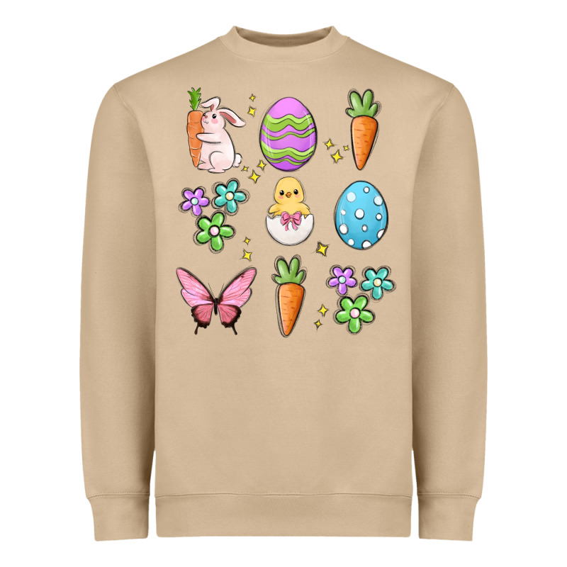Easter Elementary Heavyweight Sweatshirt by MaliasSmallBusiness | Teevron