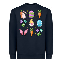 Navy easter elementary Heavyweight Sweatshirt - MaliasSmallBusiness