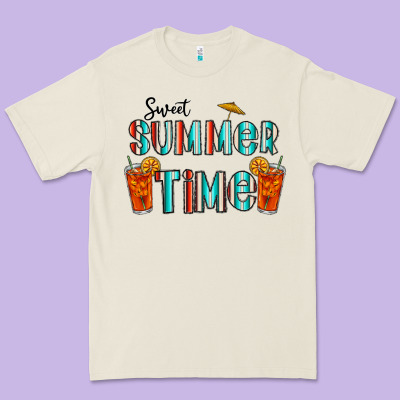 Sweet Summer Time Premium Tee Designed By Cowhidedigitalart