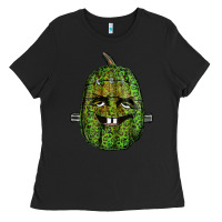 Black leopard pumpkin frankestein Ladies Tee - RanaPortraitStore
