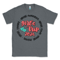 Charcoal Heather girls trip Classic Tee - MaliasSmallBusiness