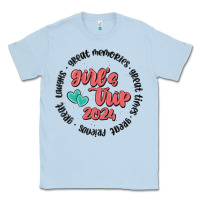 Dusty Blue girls trip Classic Tee - MaliasSmallBusiness