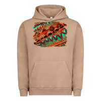 Pigment Burro western aztec background pattern Urban Hoodie - OliviaCreatesArt