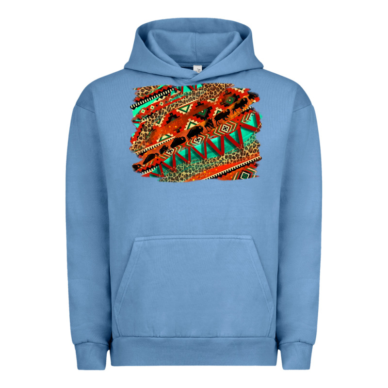 Western Aztec Background Pattern Urban Hoodie by OliviaCreatesArt | Teevron