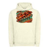 Pigment Pistachio western aztec background pattern Urban Hoodie - OliviaCreatesArt