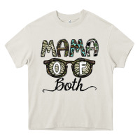 Cream mama of both Heavy Core Tee - CowhideDigitalArt