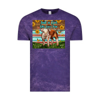 Cloud Purple Just A Girl Who Loves Pig Vintage Tee - LillyAllenDesigns