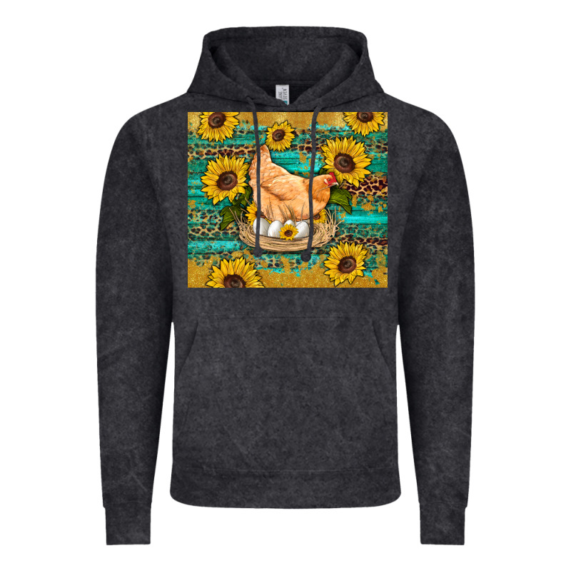 Western Farm Chicken Coop Animals Sunflowers Leopard Turquoise Wooden Vintage Hoodie by Artiststas | Teevron
