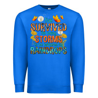 True Royal I've Survived Too Many Storms Premium Sweatshirt - texasbilliewilder