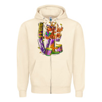 Sandshell Mardi Gras love Zipper Hoodie - LillyAllenDesigns