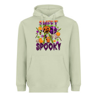 Matcha Sweet and Spooky Heavyweight Hoodie - texasbilliewilder