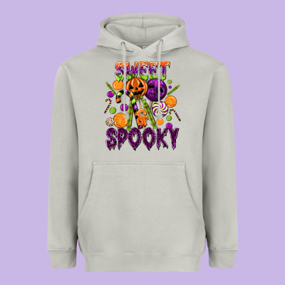 Sweet And Spooky Heavyweight Hoodie Designed By Texasbilliewilder
