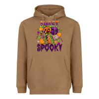 Toasted Coconut Sweet and Spooky Heavyweight Hoodie - texasbilliewilder