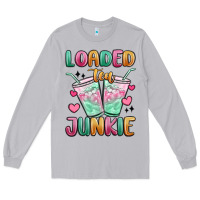Moon Dust loaded tea junkie Long Sleeve Tee - MaliasSmallBusiness