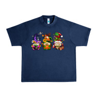 Navy hallothanksmas gnome Urban Heavy Tee - AdoDesignShop