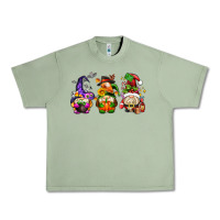 Oil Green hallothanksmas gnome Urban Heavy Tee - AdoDesignShop