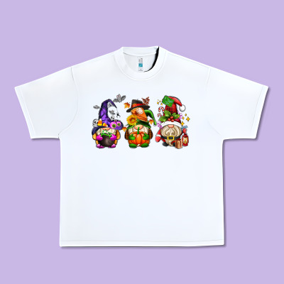 Hallothanksmas Gnome Urban Heavy Tee Designed By Adodesignshop