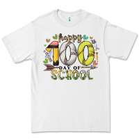 White happy 100 day of school Premium Tee - RacoonDesign