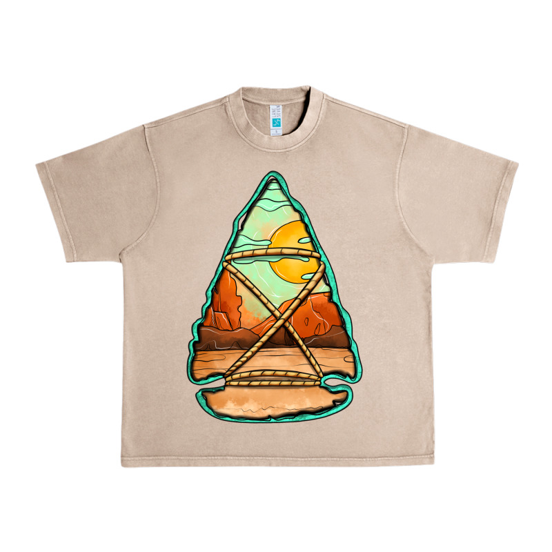 Western Desert Arrowhead Urban Heavy Tee by Jasminsmagicworld | Teevron