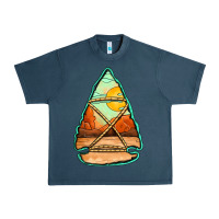 Midnight Navy western desert arrowhead Urban Heavy Tee - Jasminsmagicworld