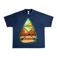 Navy western desert arrowhead Urban Heavy Tee - Jasminsmagicworld